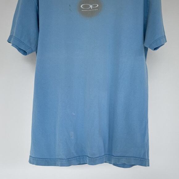 Vintage Y2K 90's Ocean Pacific Blue Logo Surf T-Shirt Sz L/XL Surfer Sport - Picture 4 of 9